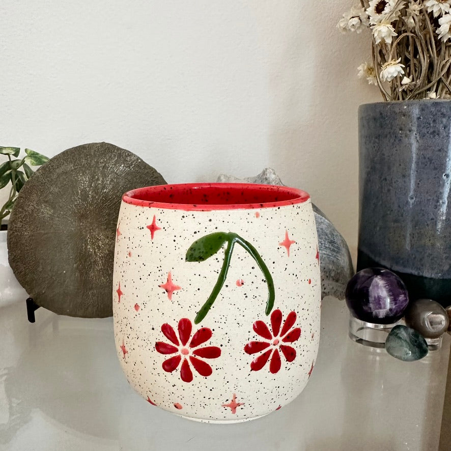 Cherry Daisies Cup 1