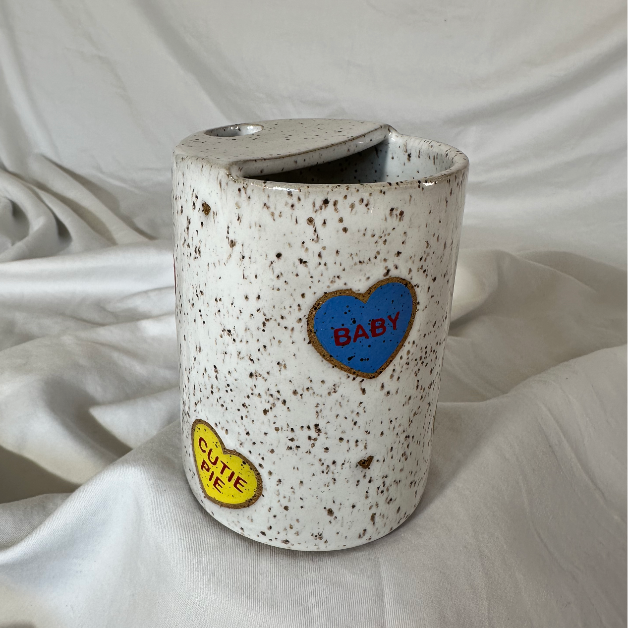 Candy Conversation Hearts Travel Cup Rated PG