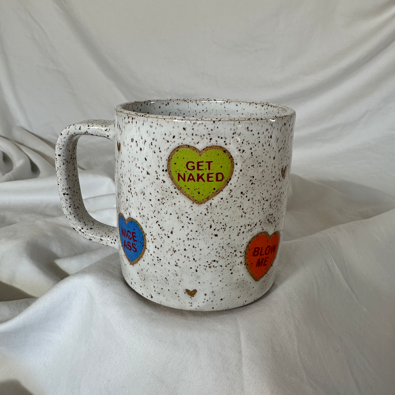 Candy Conversation Hearts Mug Rated R