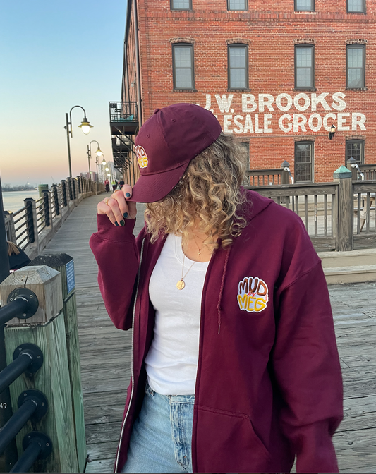 z Mud by Meg Baseball Hat - Maroon