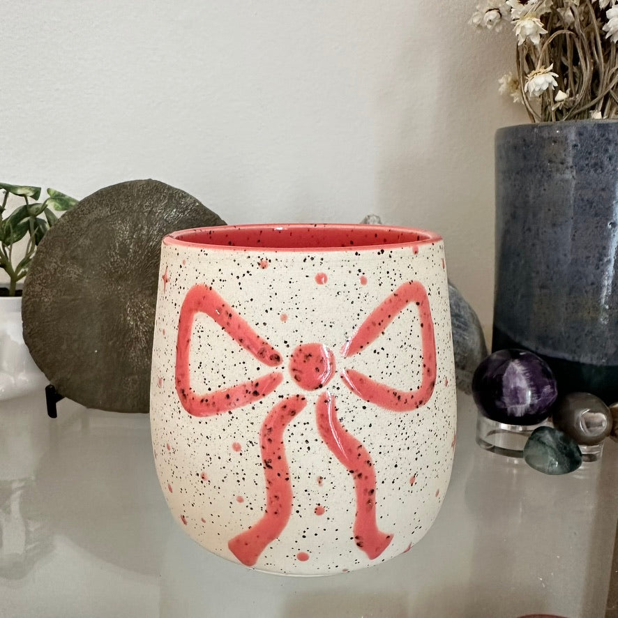 Bow Cup - Pink