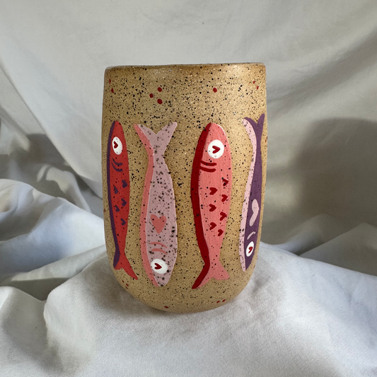 For the Love of Sardines Travel Cup