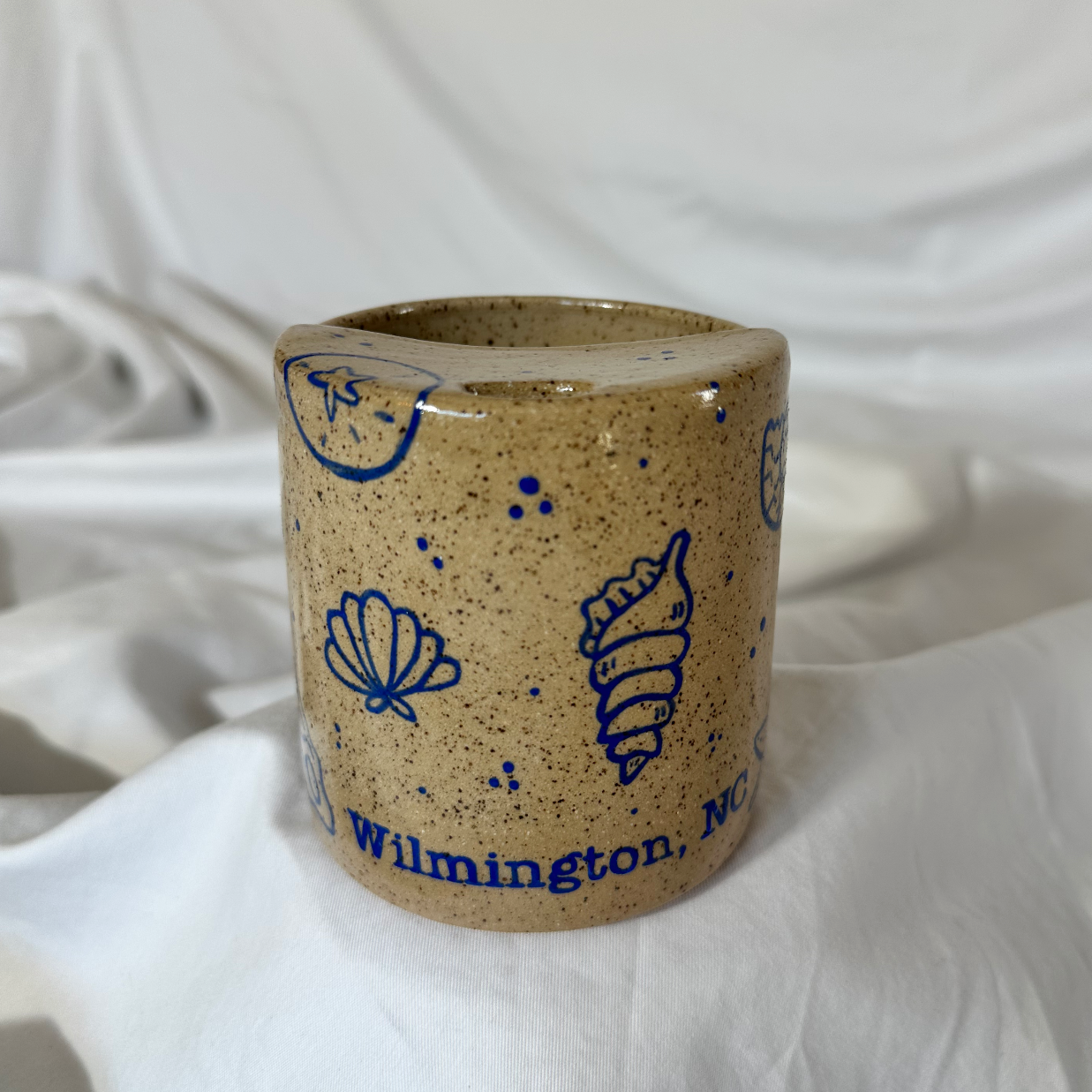 Shell Pattern Travel Cup