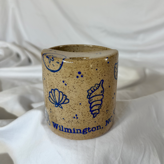 Shell Pattern Travel Cup